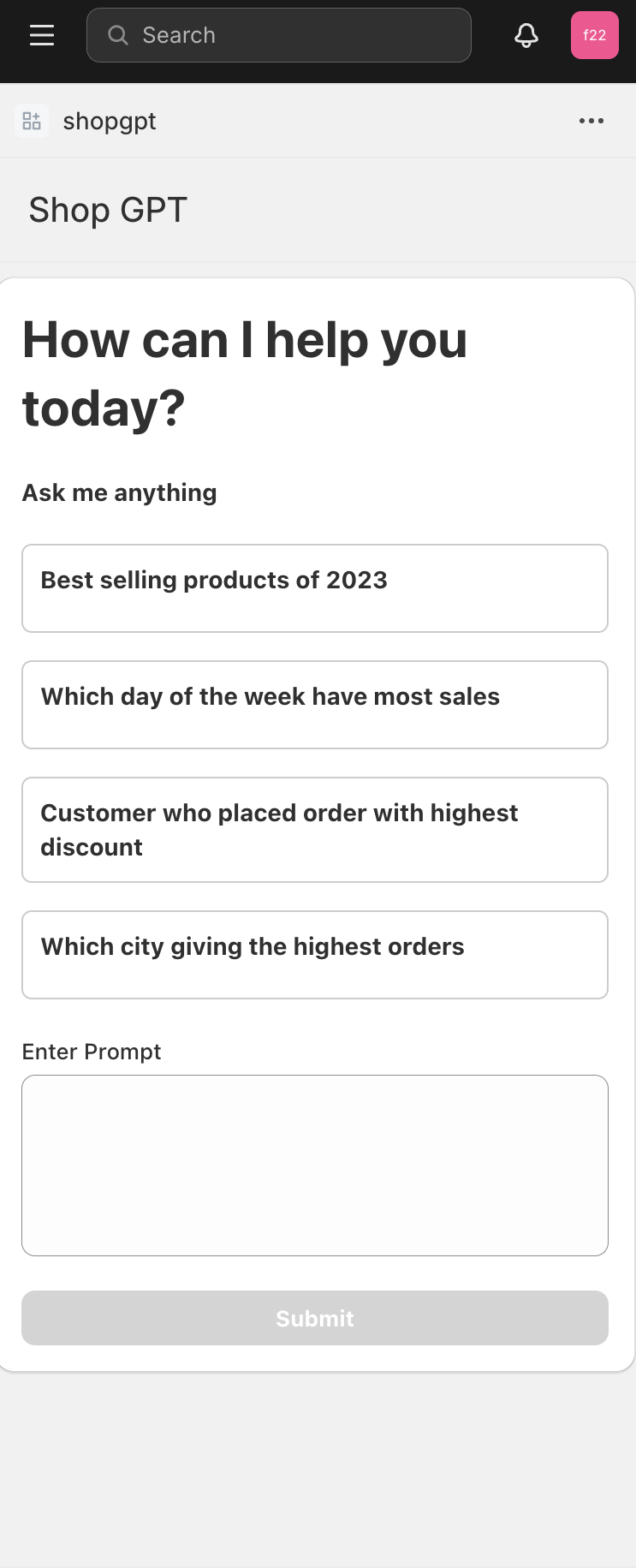 shopgpt